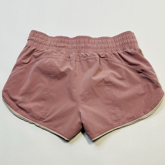 Lululemon Choose a Side Reversible Shorts Womens Size 8 Pink Taupe / Bliss 3 In. - Picture 6 of 16